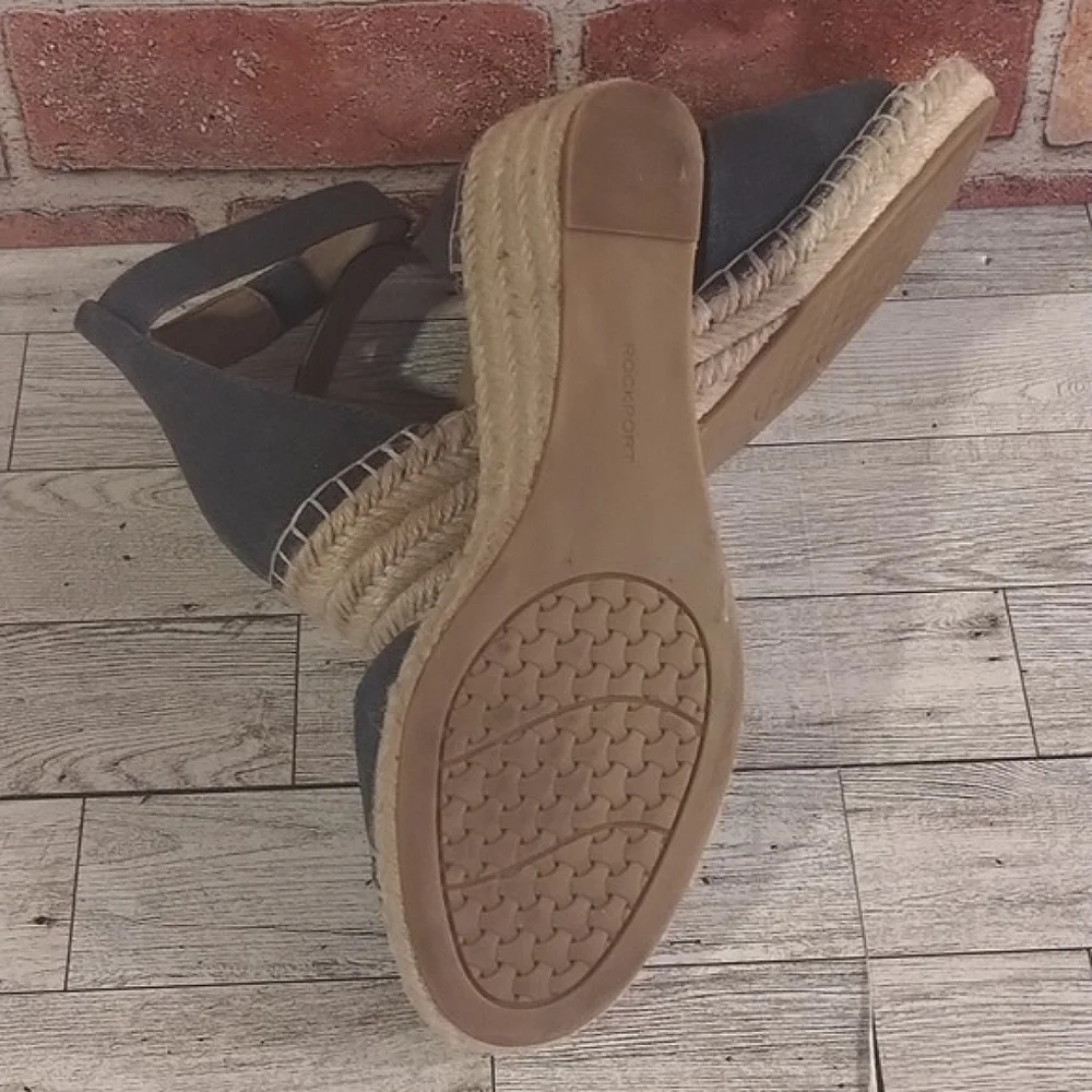 Rockport Espadrilles In Denim Size 8